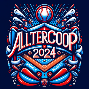 DALL·E 2023 11 10 21.12.46   A dynamic and celebratory graphic for 'AlterCoop 2024', a Spanish speaking baseball forum's member voting event. The design should feature an engaging
